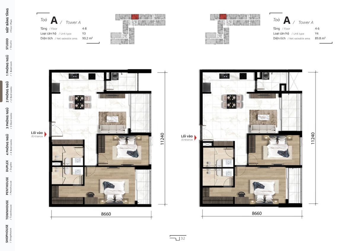 Căn hộ studio The Nest