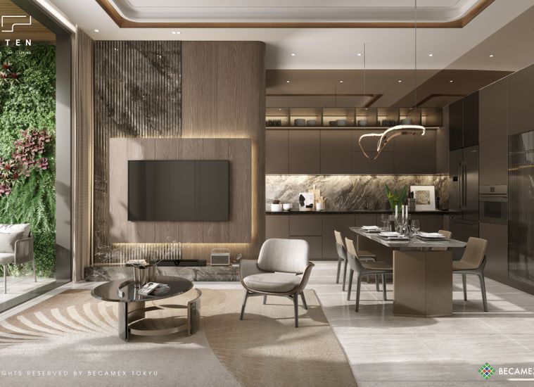Nhà mẫu căn hộ 1PN The Nest