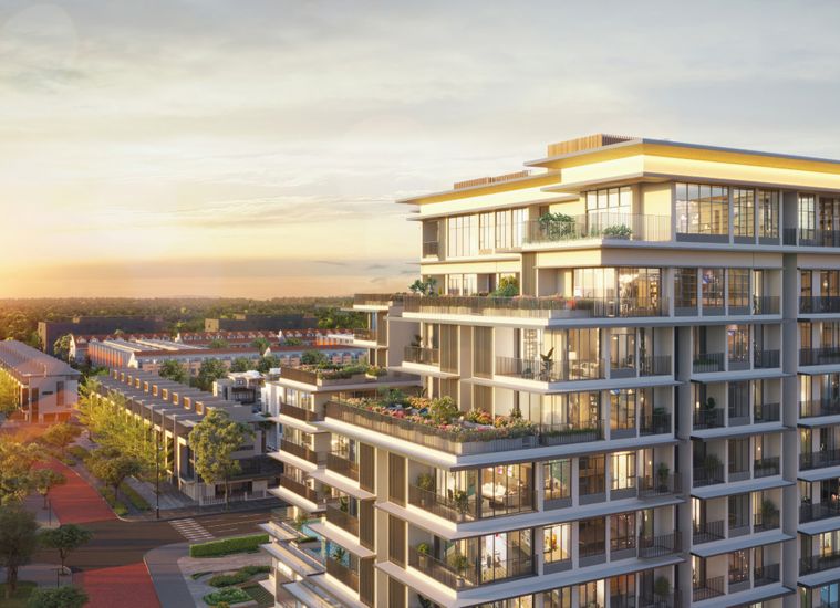Nhà mẫu căn hộ 3PN The Nest