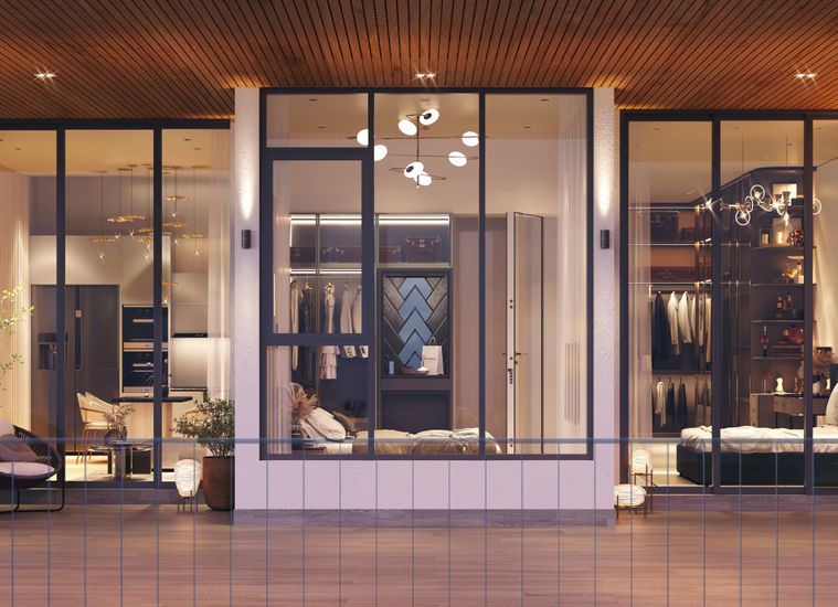 Nhà mẫu căn hộ 3PN The Nest