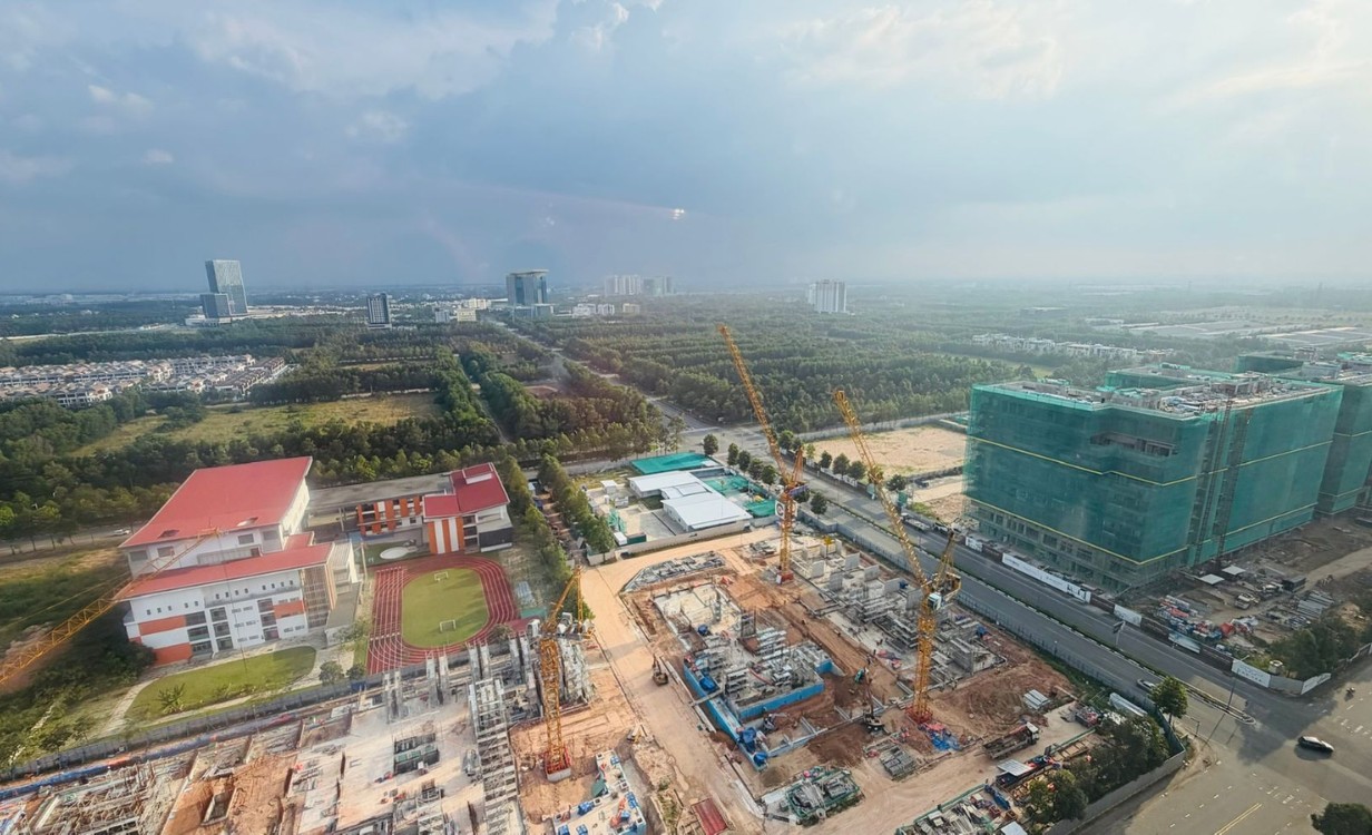 Tiến độ xây dựng căn hộ Thé Nest