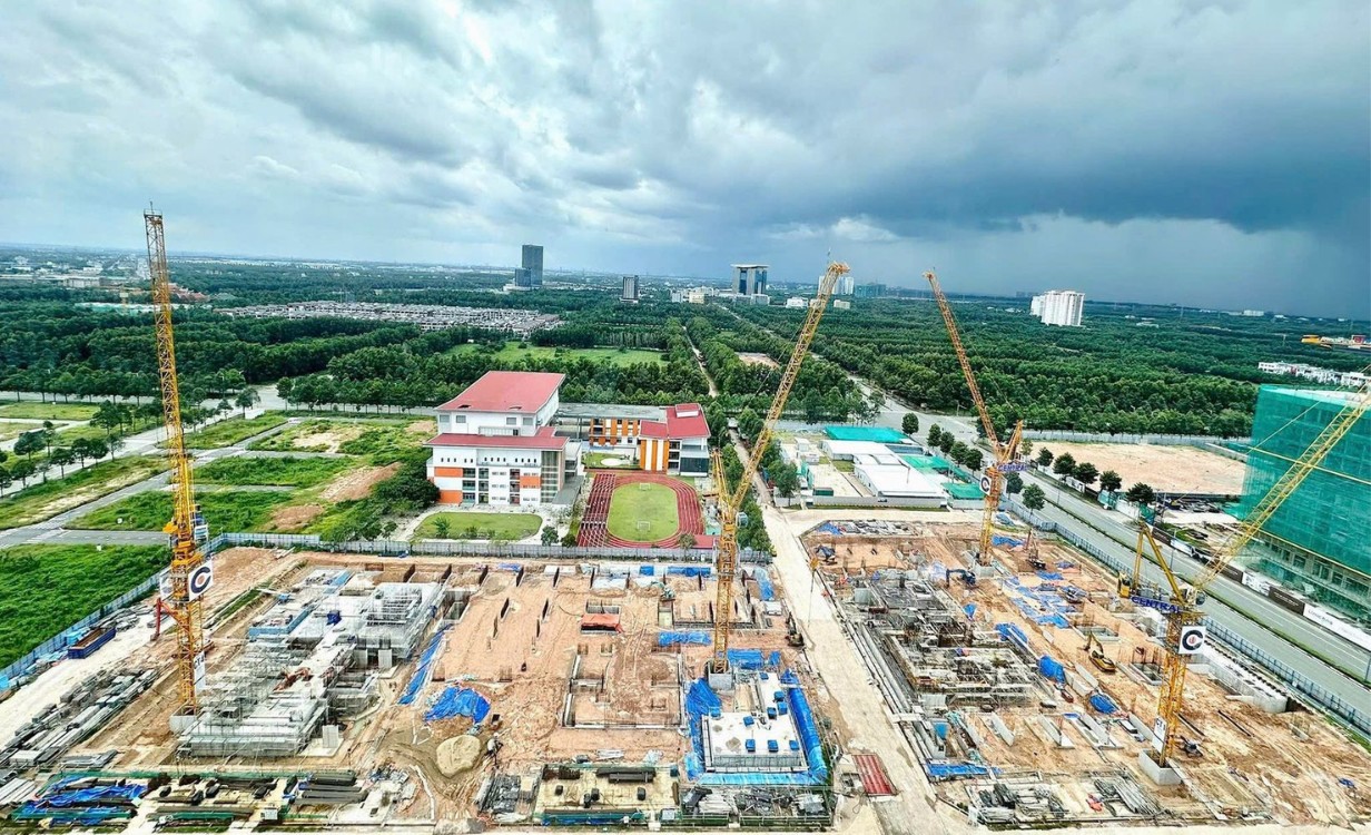 Tiến độ xây dựng căn hộ Thé Nest